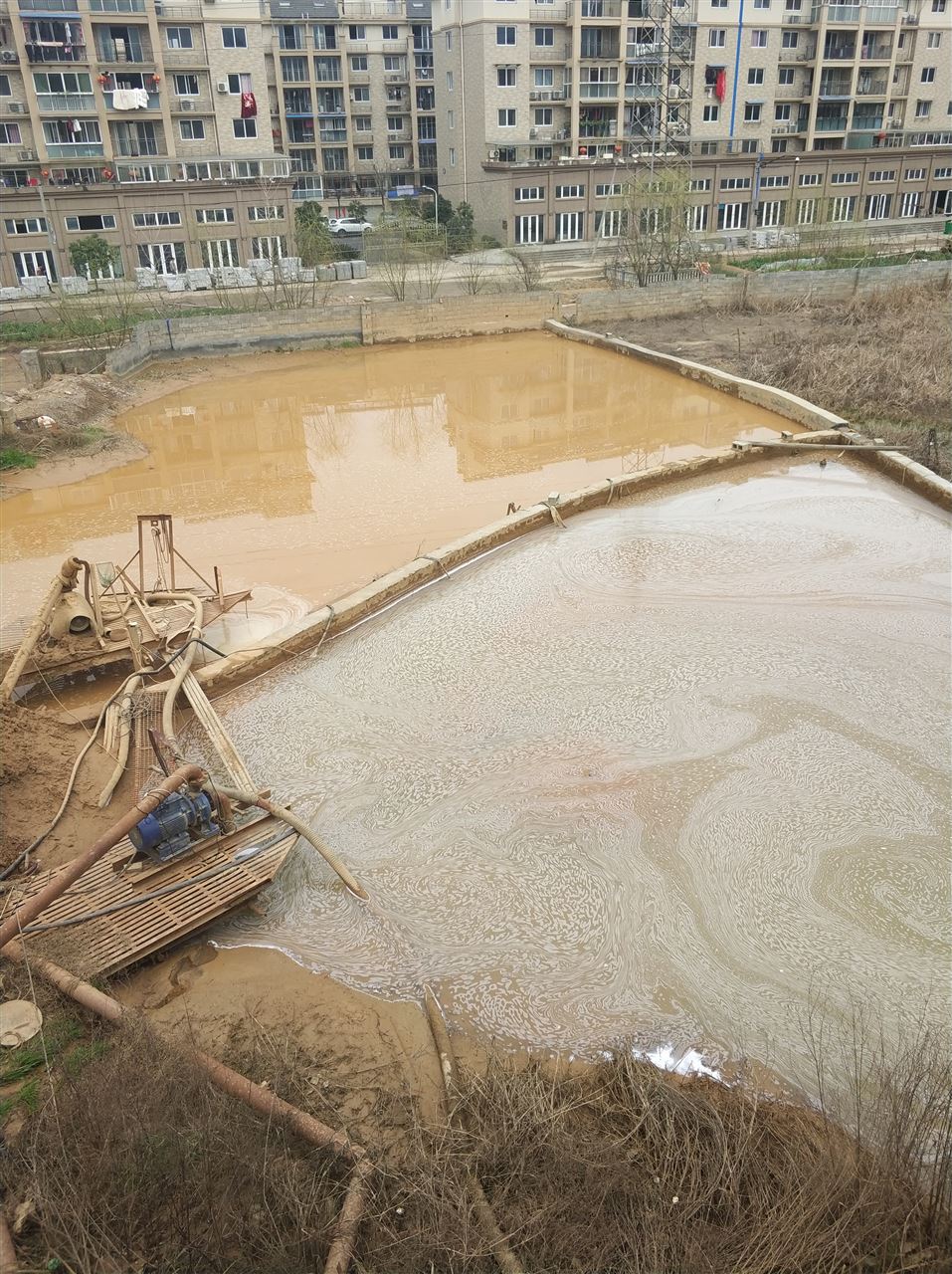 灌南沉淀池淤泥清理-厂区废水池淤泥清淤