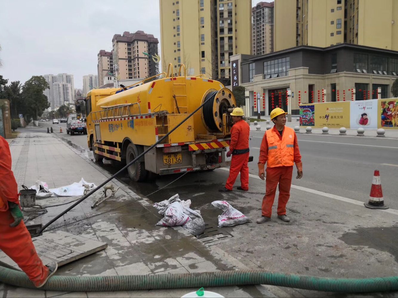 灌南排污管道清淤-管道清洗